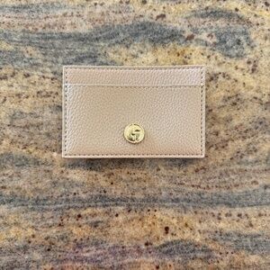 Giorgio Armani gift set: Card case & key fob (new)